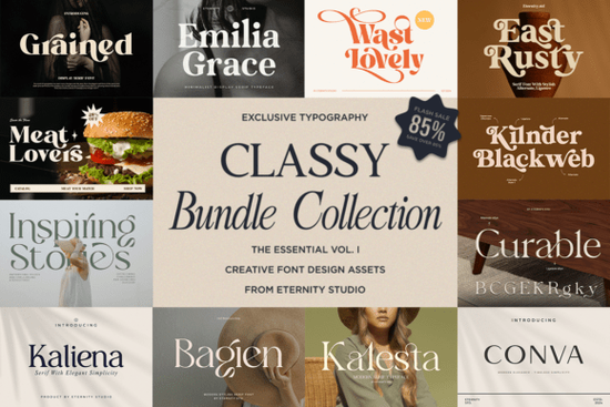 Classy Bundle Vol. I Font